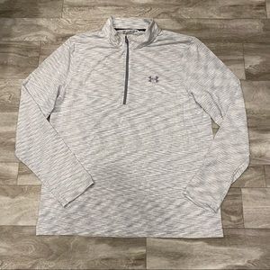 ✨SALE✨ Under Armour 2XL Lightweight Pullover Heat Gear white and grey